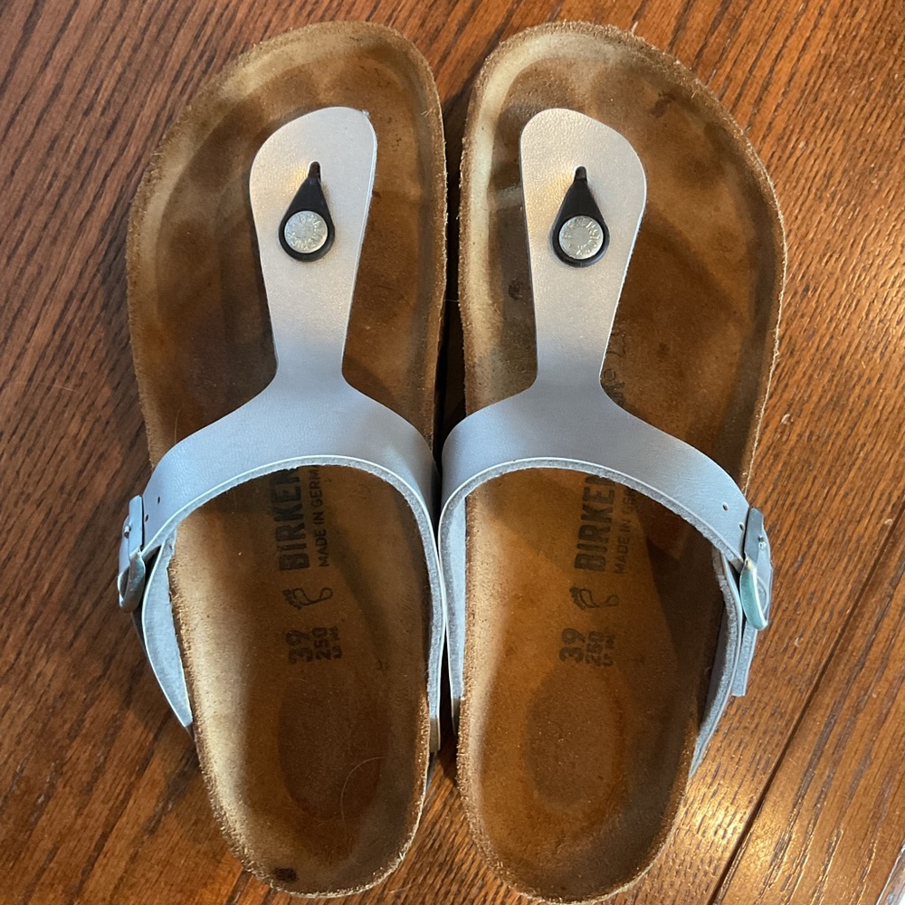 Birkenstock adult Sandals - silver